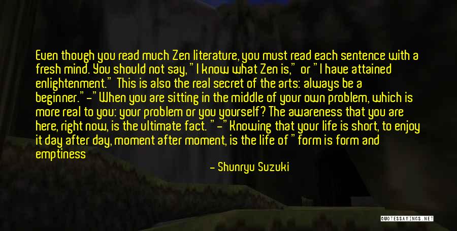 Short Words For Quotes By Shunryu Suzuki Short Words For Quotes By Shunryu Suzuki