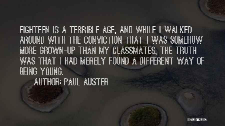 Shortchanged In Life Quotes By Paul Auster