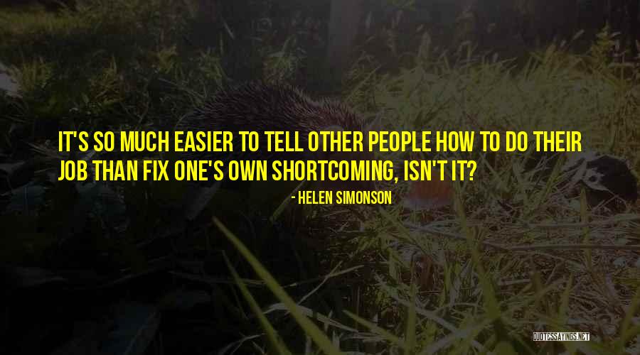 Shortcoming Quotes By Helen Simonson Shortcoming Quotes By Helen Simonson