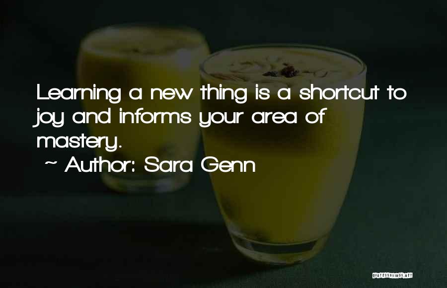 Shortcut Quotes By Sara Genn