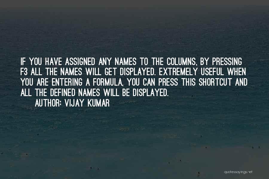 Shortcut Quotes By Vijay Kumar