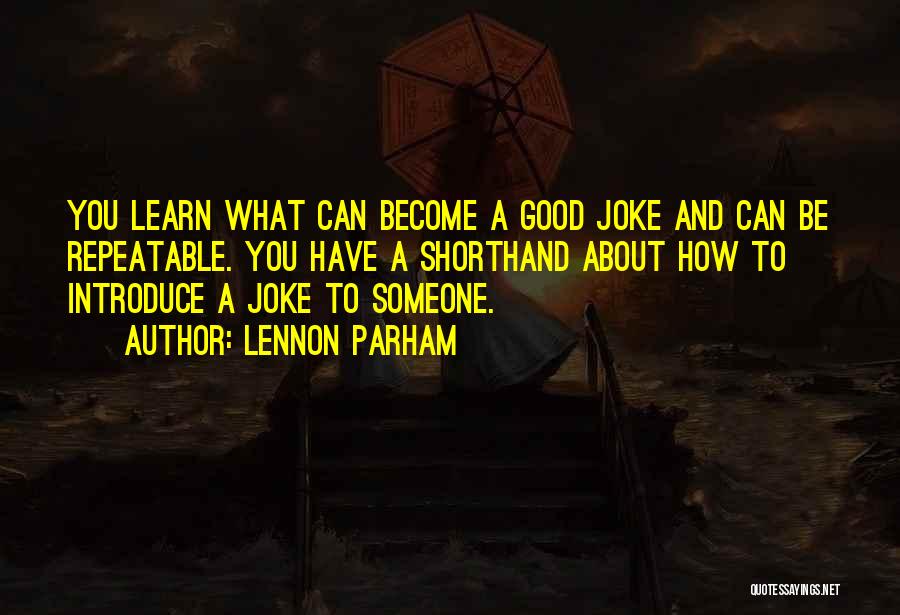 Shorthand Quotes By Lennon Parham