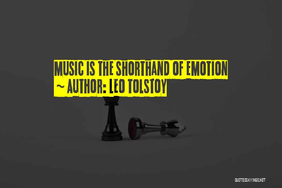 Shorthand Quotes By Leo Tolstoy