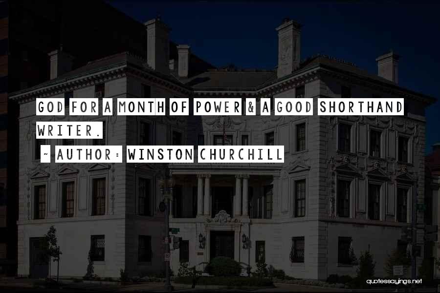 Shorthand Quotes By Winston Churchill