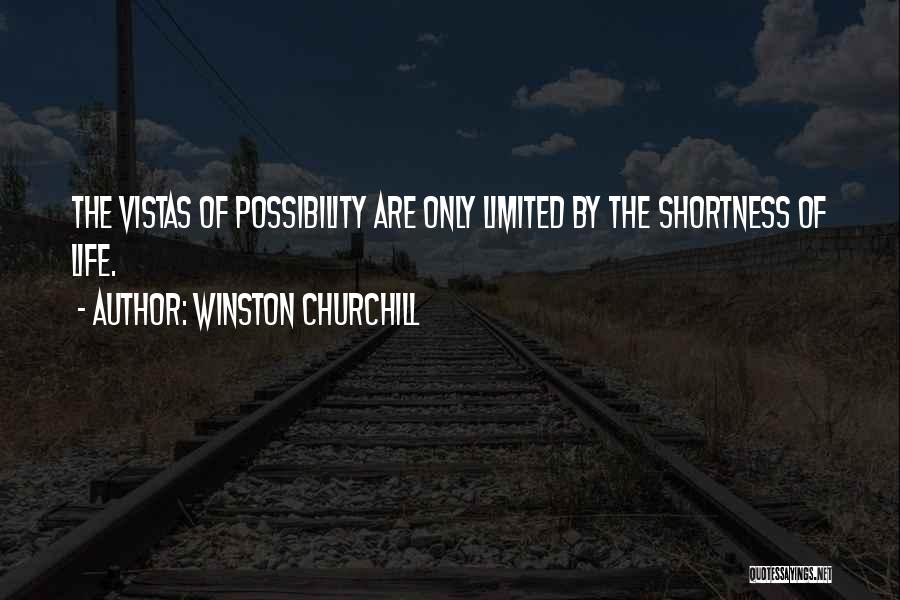 Shortness Quotes By Winston Churchill