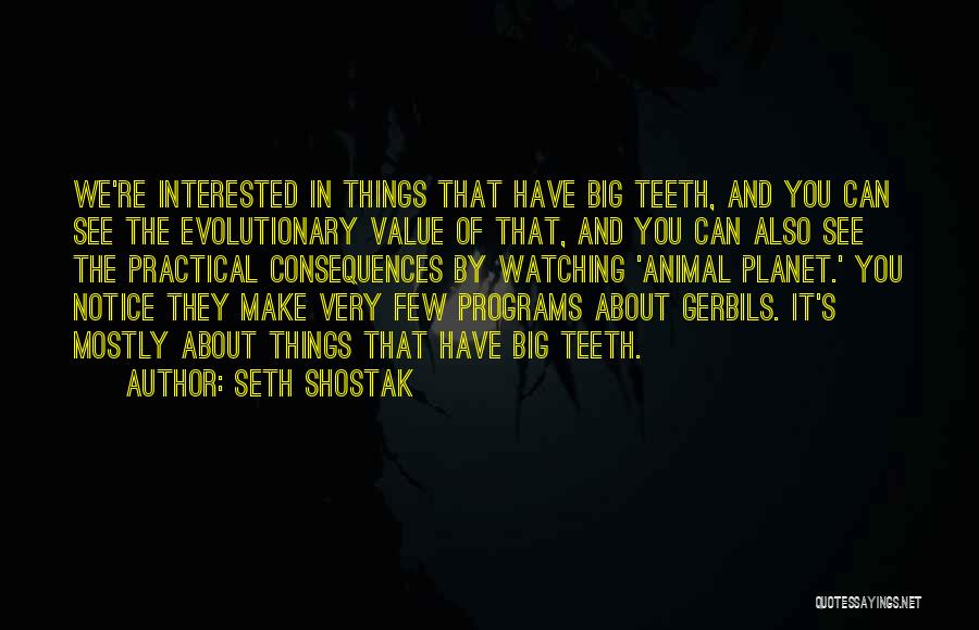 Shostak Quotes By Seth Shostak