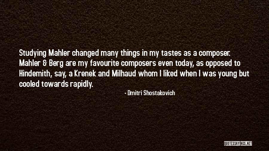 Shostakovich Quotes By Dmitri Shostakovich Shostakovich Quotes By Dmitri Shostakovich