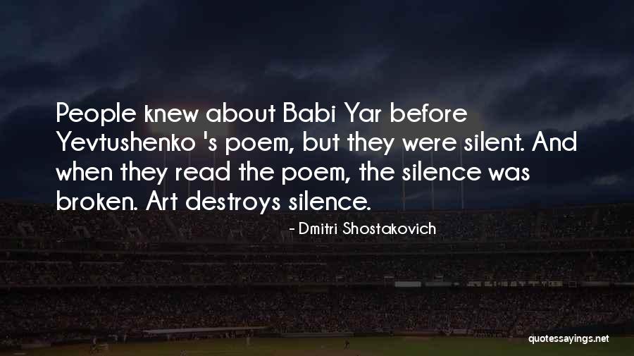 Shostakovich Quotes By Dmitri Shostakovich Shostakovich Quotes By Dmitri Shostakovich