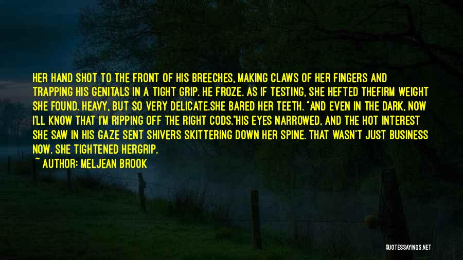 Shot In The Dark Quotes By Meljean Brook