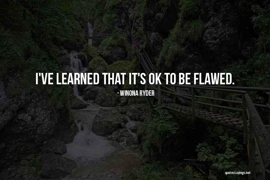 Shouhed Passover Quotes By Winona Ryder
