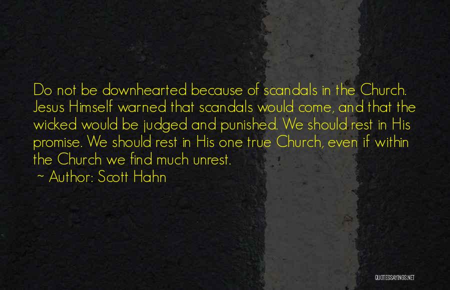 Should Be Punished Quotes By Scott Hahn
