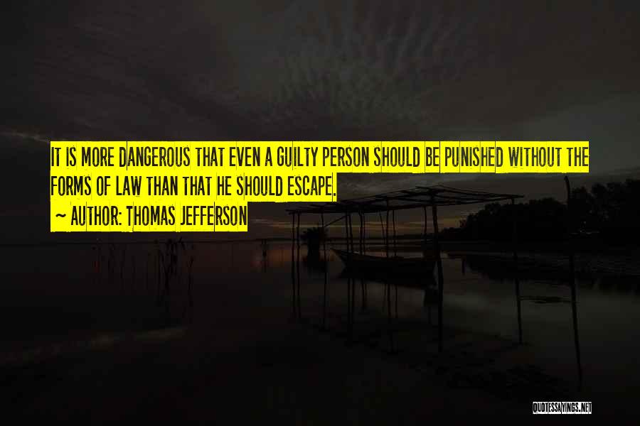 Should Be Punished Quotes By Thomas Jefferson