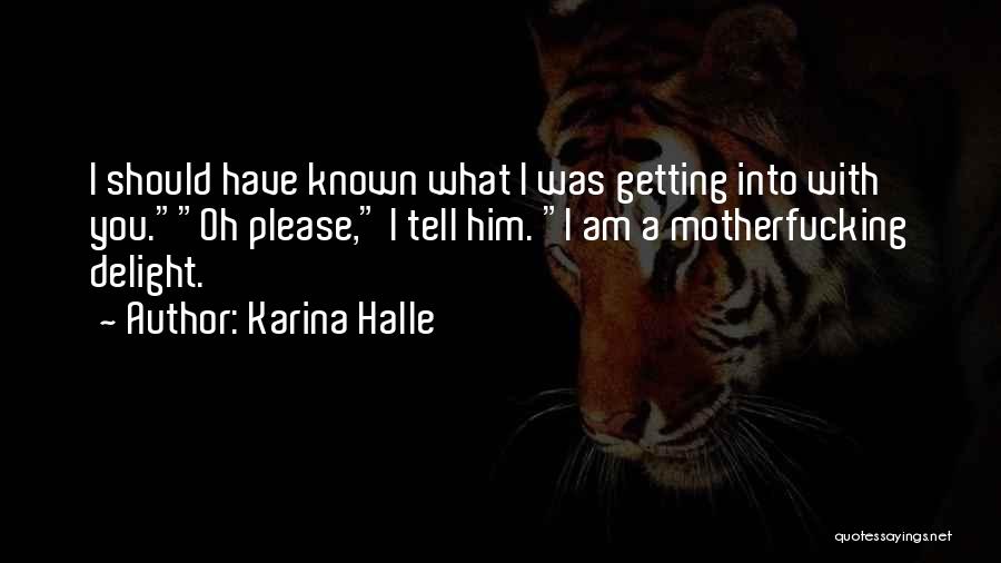 Should Have Known Quotes By Karina Halle