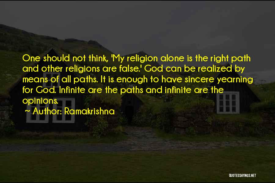 Should Have Realized Quotes By Ramakrishna