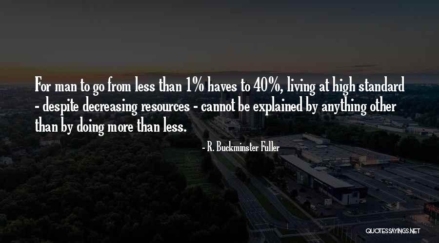 Should Haves Quotes By R. Buckminster Fuller