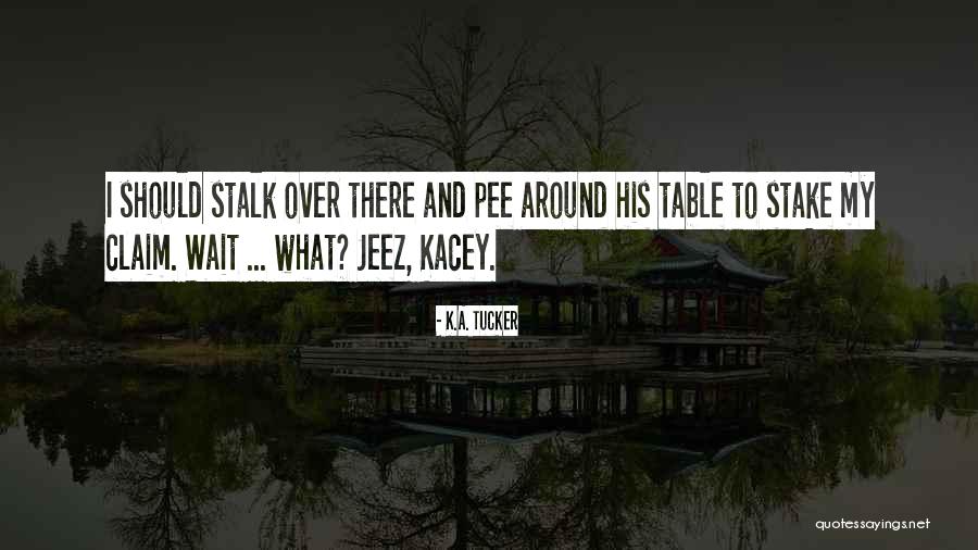 Should I Wait Quotes By K.A. Tucker Should I Wait Quotes By K.A. Tucker