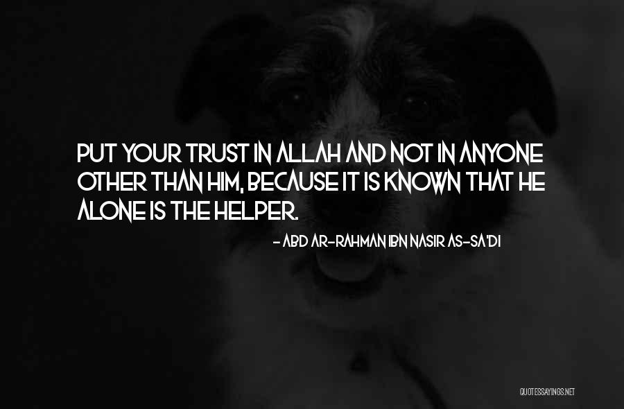 Should Italics Be Used For Quotes By Abd Ar-Rahman Ibn Nasir As-Sa'di Should Italics Be Used For Quotes By Abd Ar-Rahman Ibn Nasir As-Sa'di