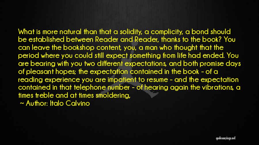 Should Not Expect Quotes By Italo Calvino
