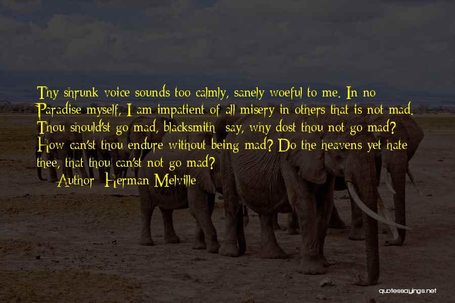 Should Not Hate Quotes By Herman Melville