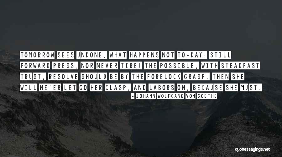 Should Not Trust Quotes By Johann Wolfgang Von Goethe Should Not Trust Quotes By Johann Wolfgang Von Goethe