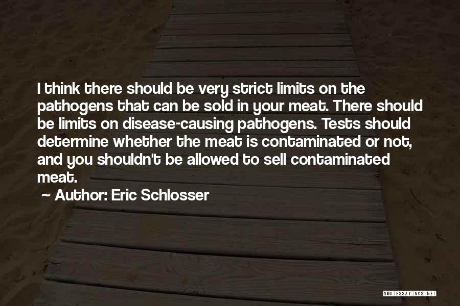 Should Or Shouldn't Quotes By Eric Schlosser