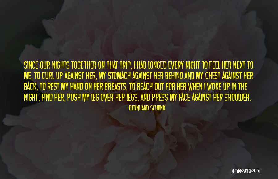 Shoulder To Rest On Quotes By Bernhard Schlink Shoulder To Rest On Quotes By Bernhard Schlink