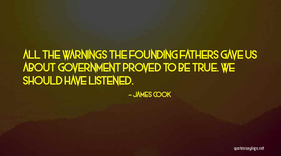 Should've Listened Quotes By James Cook Should've Listened Quotes By James Cook