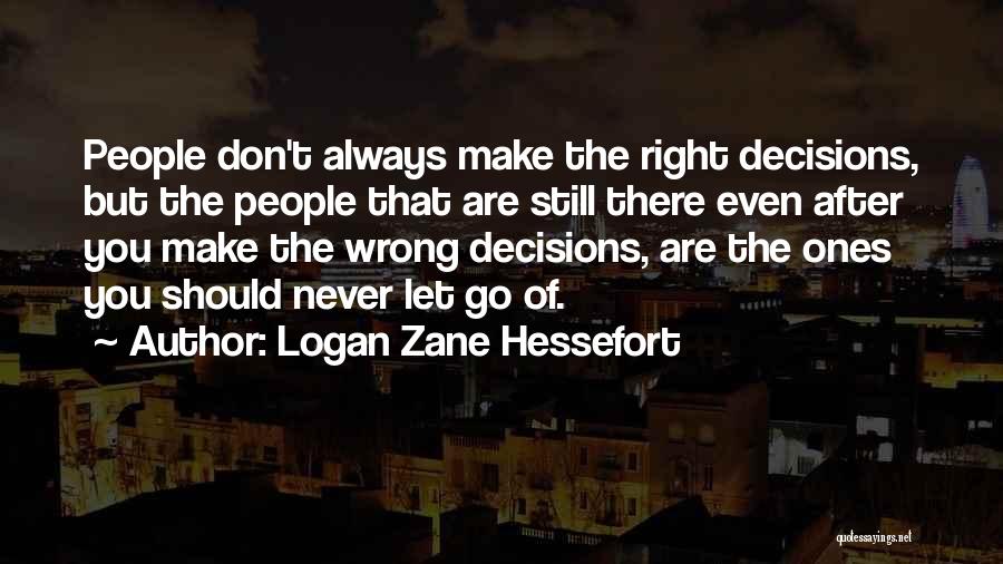 Should've Never Let You Go Quotes By Logan Zane Hessefort