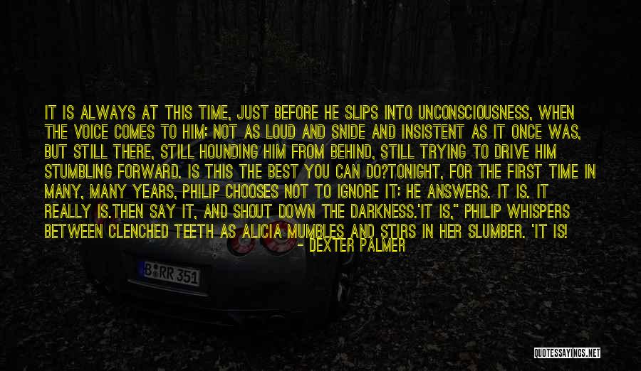 Shout At You Quotes By Dexter Palmer Shout At You Quotes By Dexter Palmer