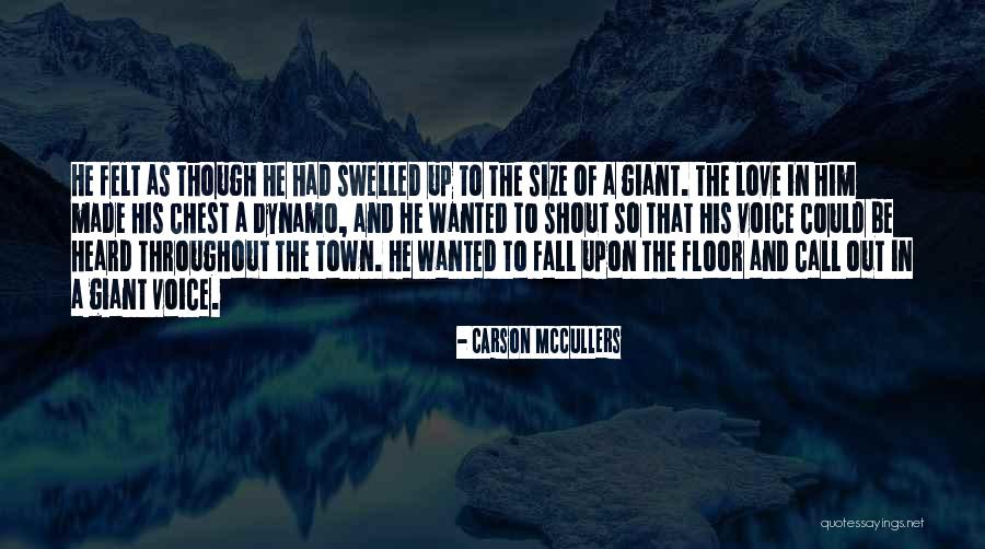 Shout Out Love Quotes By Carson McCullers