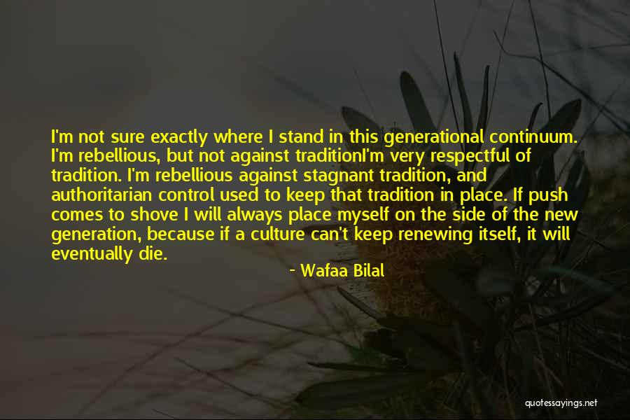 Shove Quotes By Wafaa Bilal