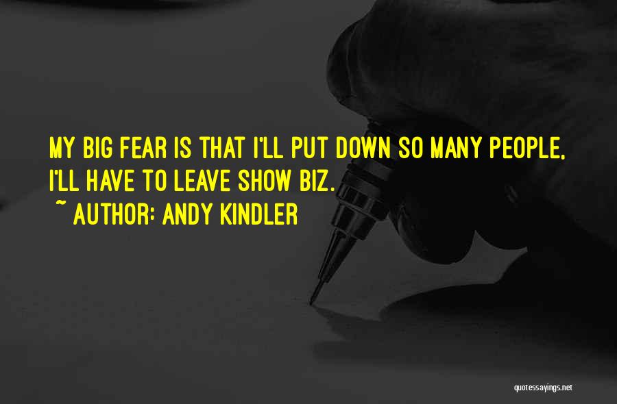 Show Biz Quotes By Andy Kindler