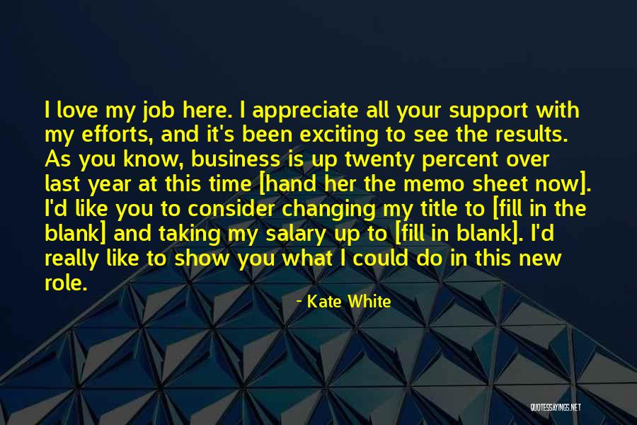 Show Business Quotes By Kate White