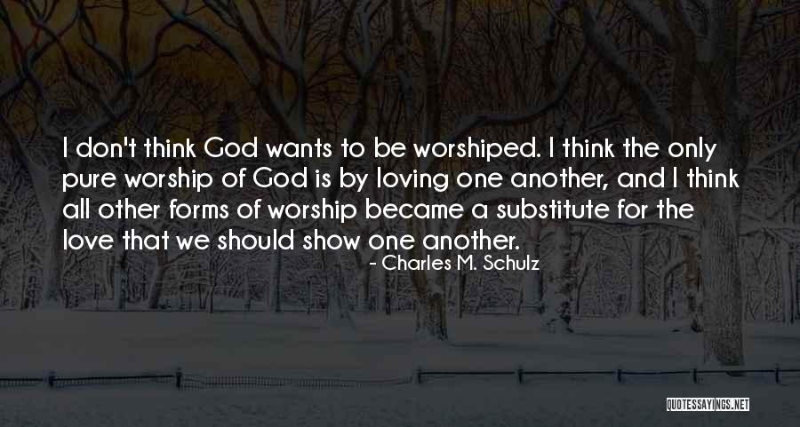 Show Love To One Another Quotes By Charles M. Schulz Show Love To One Another Quotes By Charles M. Schulz