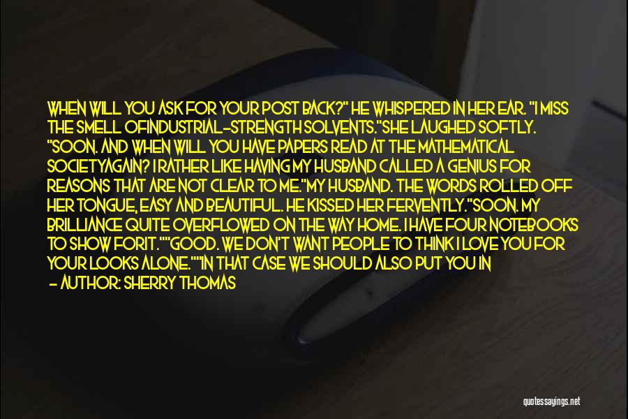 Show Me You Love Quotes By Sherry Thomas Show Me You Love Quotes By Sherry Thomas