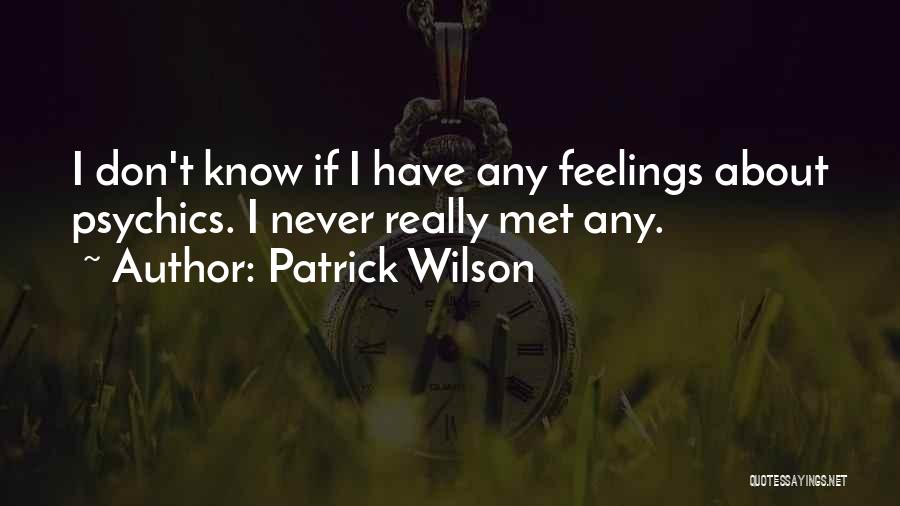 Show Steer Quotes By Patrick Wilson