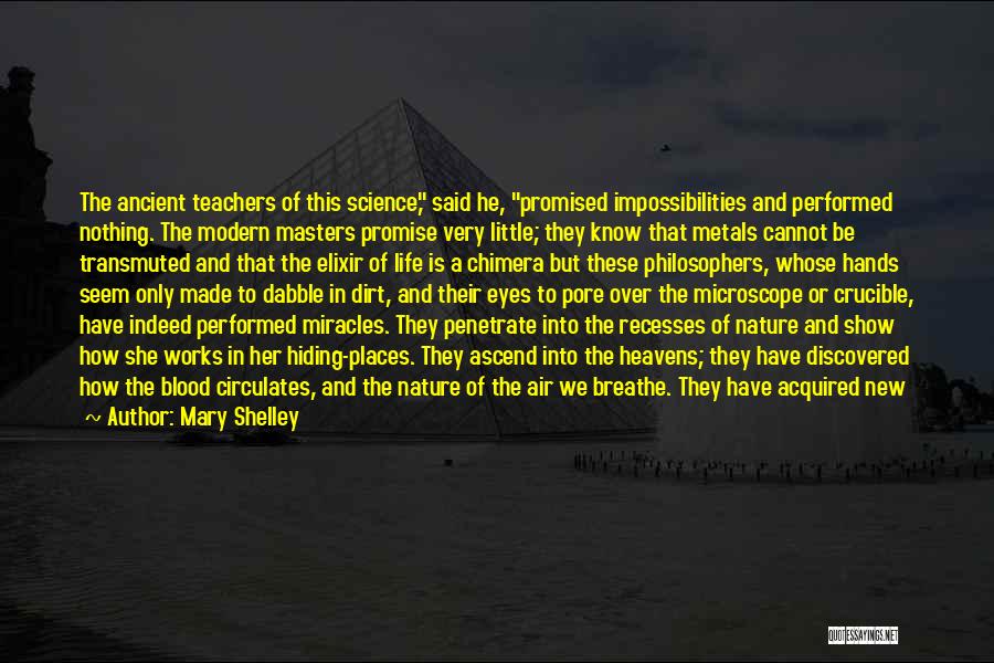 Show The World What You're Made Of Quotes By Mary Shelley