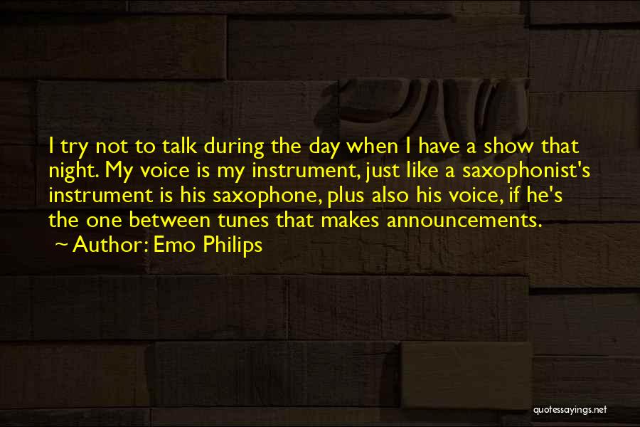 Show Tunes Quotes By Emo Philips