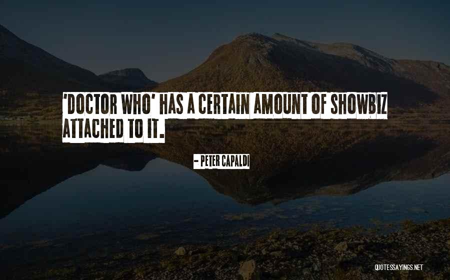 Showbiz Quotes By Peter Capaldi Showbiz Quotes By Peter Capaldi