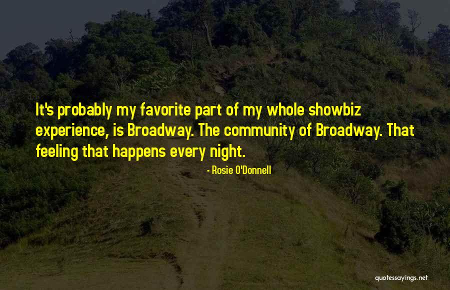 Showbiz Quotes By Rosie O'Donnell