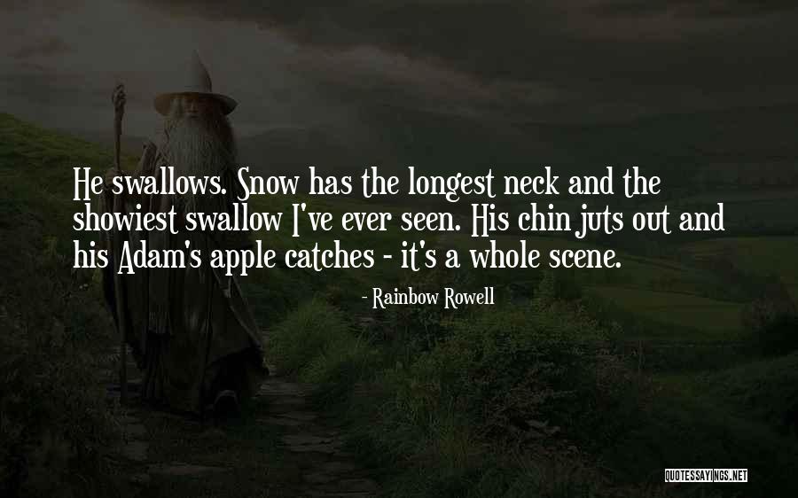 Showiest Quotes By Rainbow Rowell Showiest Quotes By Rainbow Rowell
