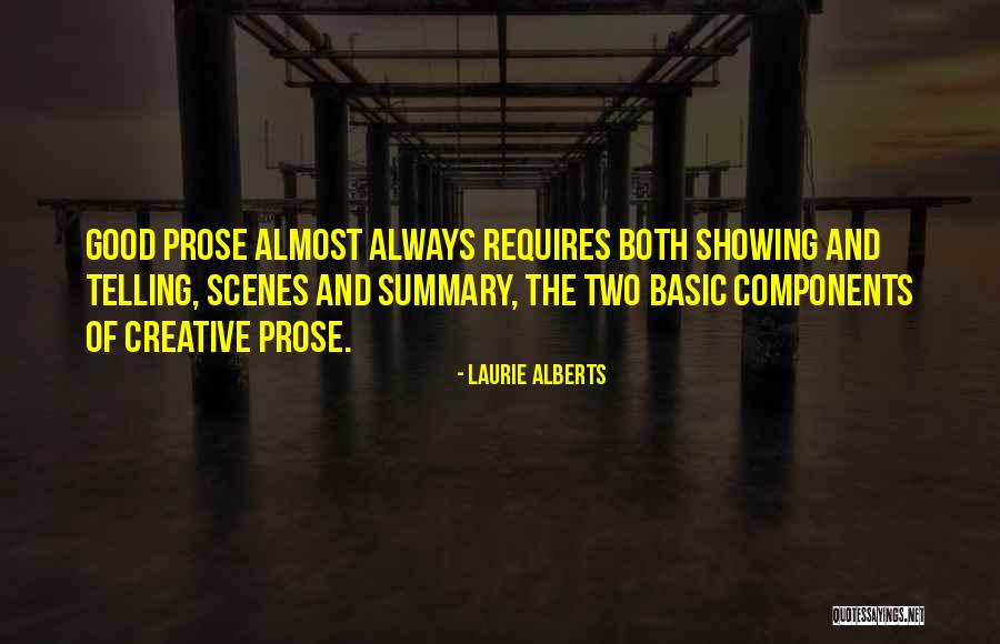 Showing And Telling Quotes By Laurie Alberts Showing And Telling Quotes By Laurie Alberts