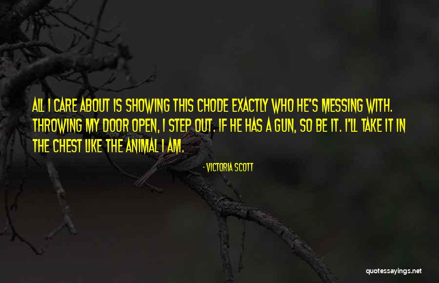 Showing Care Quotes By Victoria Scott Showing Care Quotes By Victoria Scott