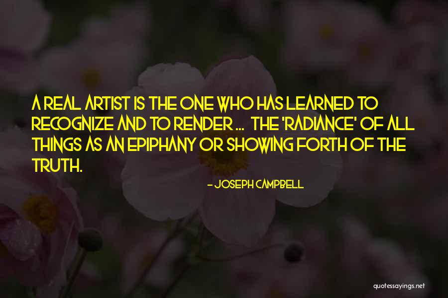 Showing The Real You Quotes By Joseph Campbell