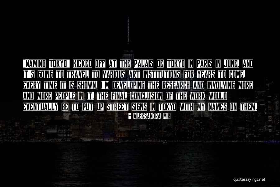 Shown Off Quotes By Aleksandra Mir Shown Off Quotes By Aleksandra Mir