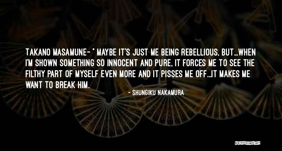 Shown Off Quotes By Shungiku Nakamura Shown Off Quotes By Shungiku Nakamura