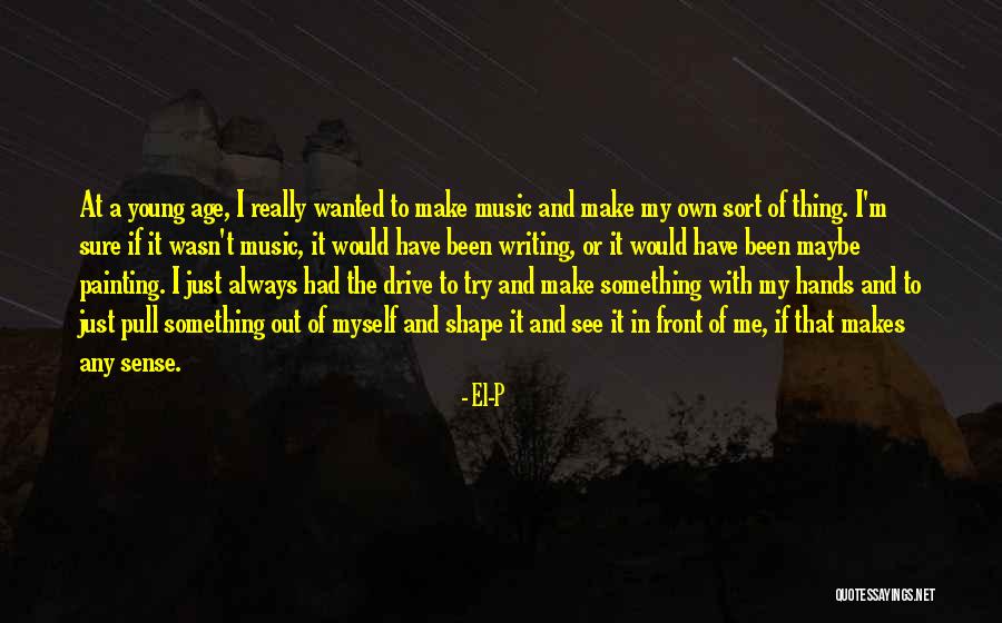 Shoya And Nishimiya Quotes By El-P Shoya And Nishimiya Quotes By El-P