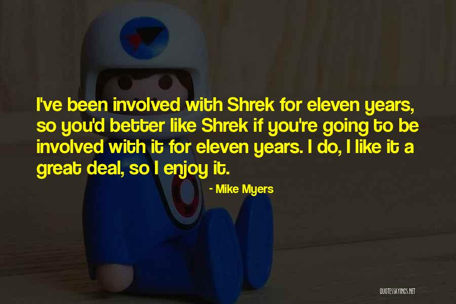 Shrek's Quotes By Mike Myers