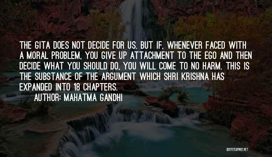 Shri Krishna Quotes By Mahatma Gandhi