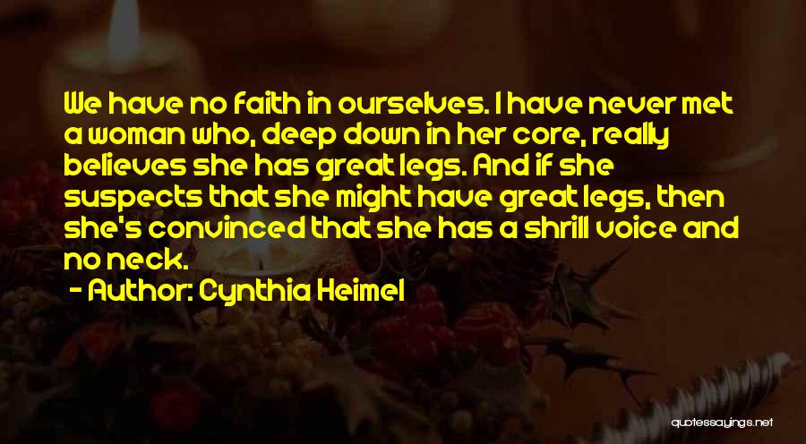 Shrill Quotes By Cynthia Heimel